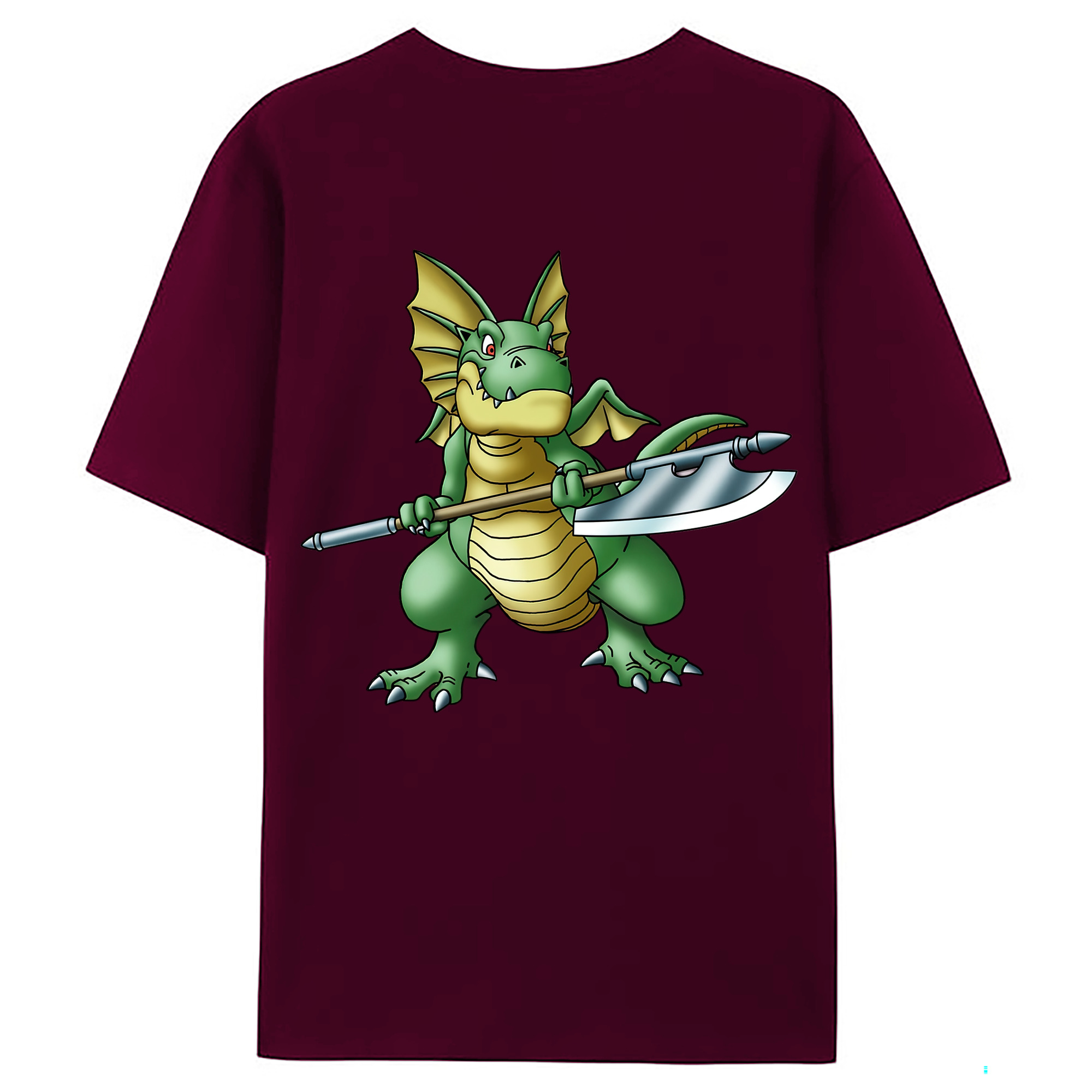 （画像用） ドラゴンクエスト Doragon Kuesuto Dragon Quest レディース半袖Tシャツ(バックプリント)